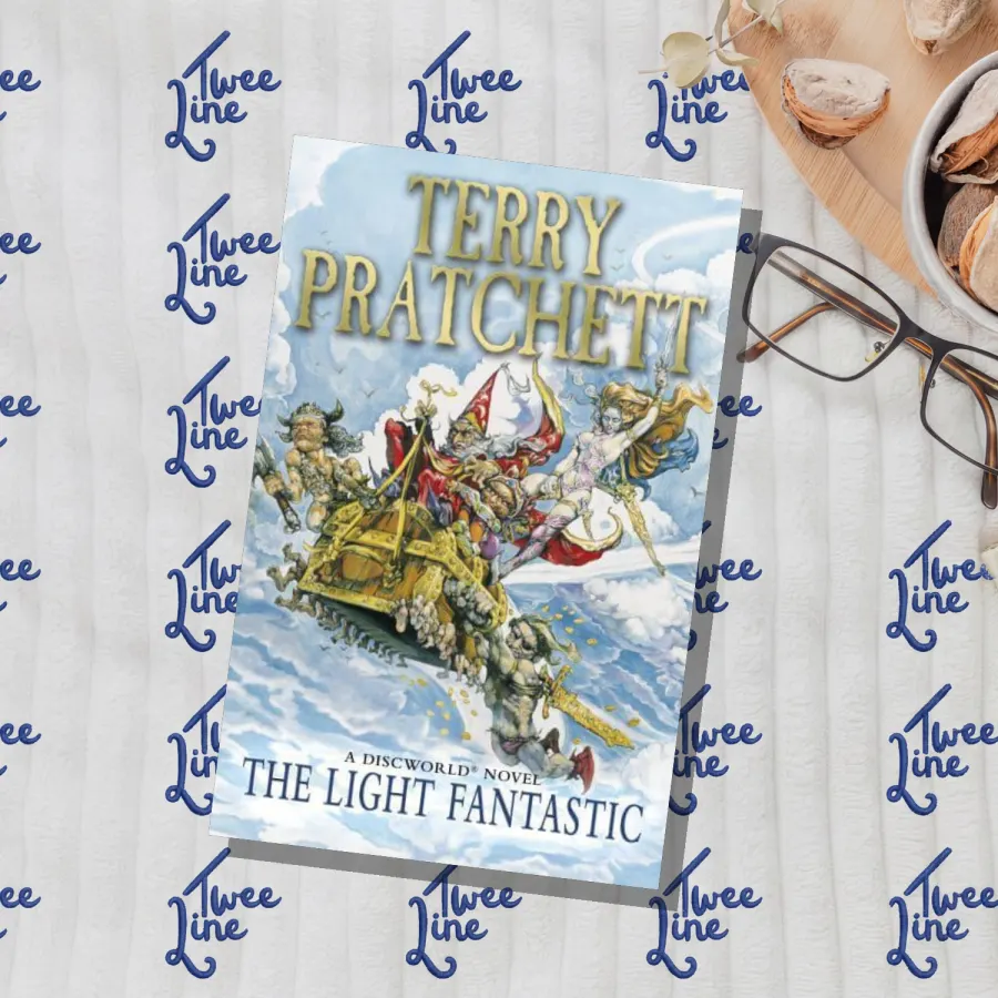 The Light Fantastic by Terry Pratchett, front cover