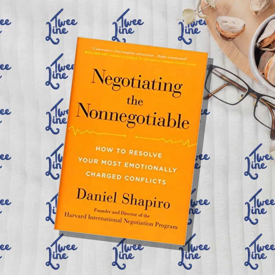 Negotiating the Nonnegotiable: How to Resolve Your Most Emotionally Charged Conflicts (Hardcover) by Daniel Shapiro, front cover
