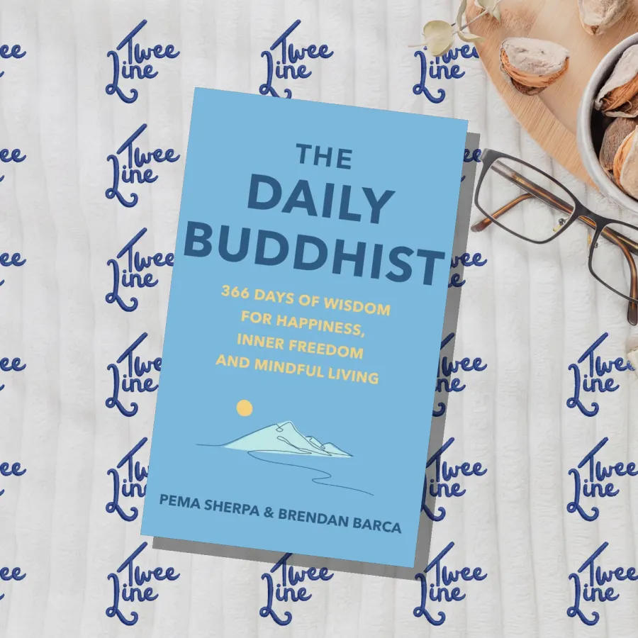 The Daily Buddhist: 366 Days of Wisdom for Happiness, Inner Freedom and Mindful Living by Pema Sherpa, front cover