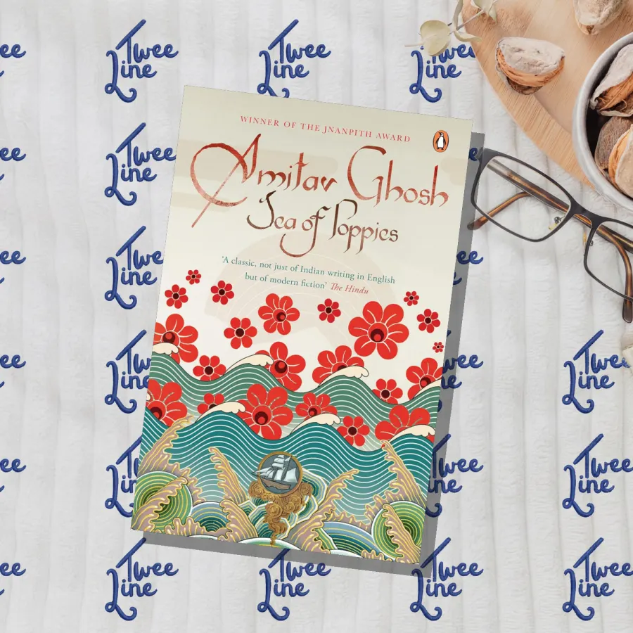 Sea of Poppies by Amitav Ghosh, front cover