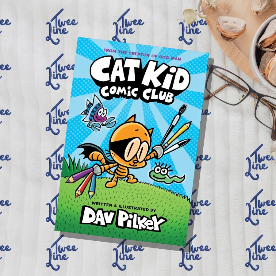 Cat Kid Comic Club by Dav Pilkey, front cover