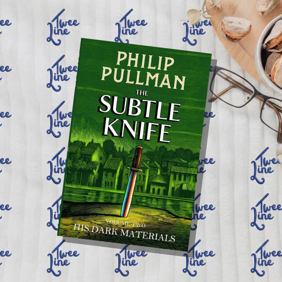 The Subtle Knife by Philip Pullman, front cover