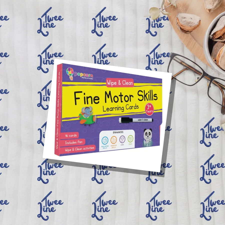 Wipe &amp;amp; Clean Fine Motor Skills (Learning Cards), front cover