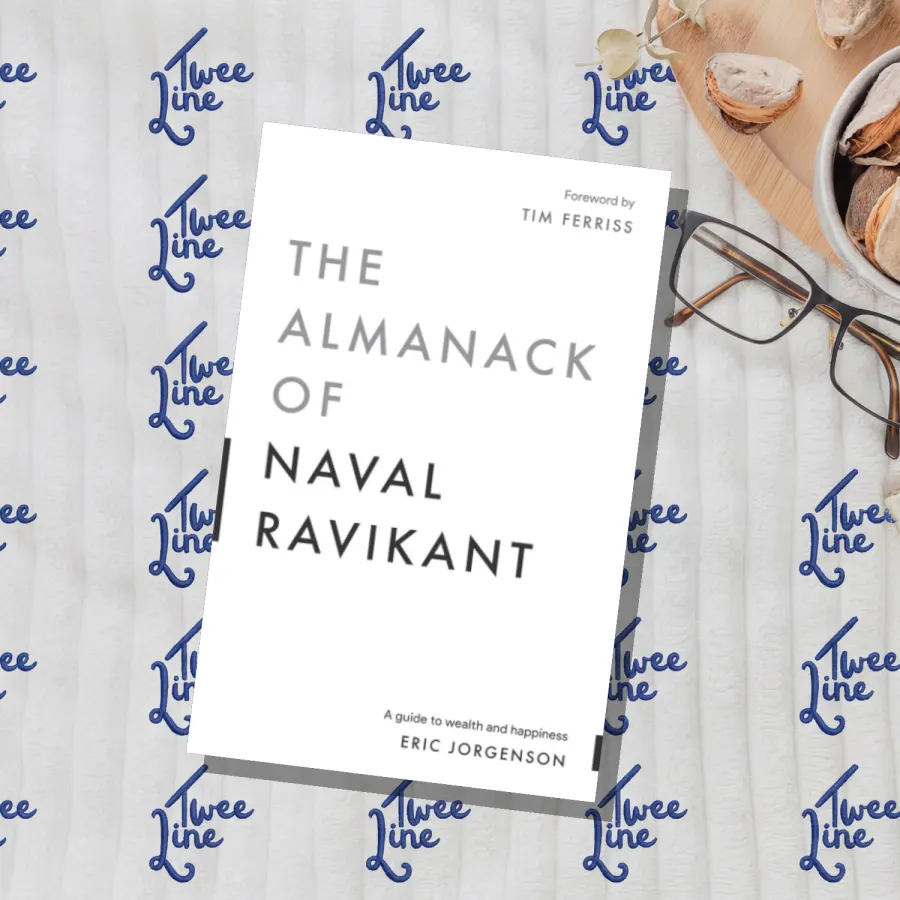 The Almanack of Naval Ravikant: A Guide to Wealth and Happiness (Magrathea Publishing) by Eric Jorgenson, front cover