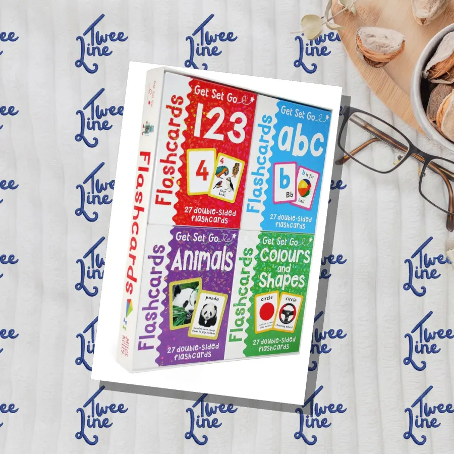 Get Set Go Flashcards (Set of 4) by Miles Kelly Publishing, front cover