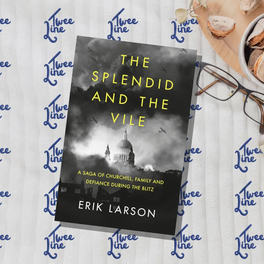 The Splendid and the Vile: A Saga of Churchill, Family and Defiance During the Blitz by Erik Larson, front cover