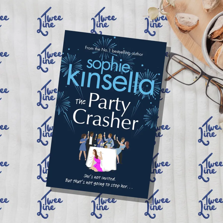 The Party Crasher by Sophie Kinsella, front cover