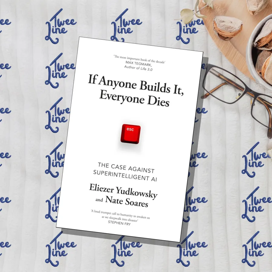 If Anyone Builds It, Everyone Dies: The Case Against Superintelligent AI by Eliezer Yudkowsky, front cover