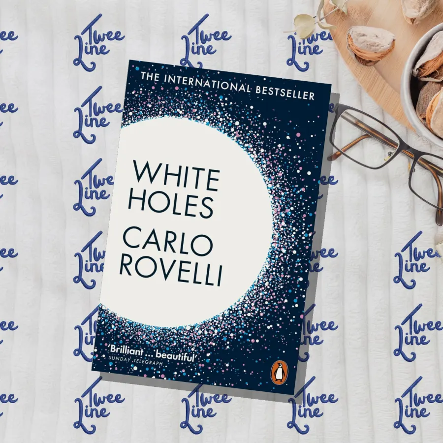 White Holes by Carlo Rovelli, front cover