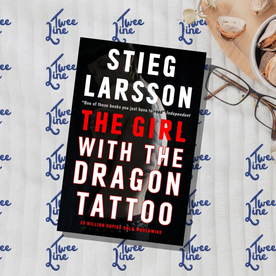 The Girl with the Dragon Tattoo by Stieg Larsson, front cover