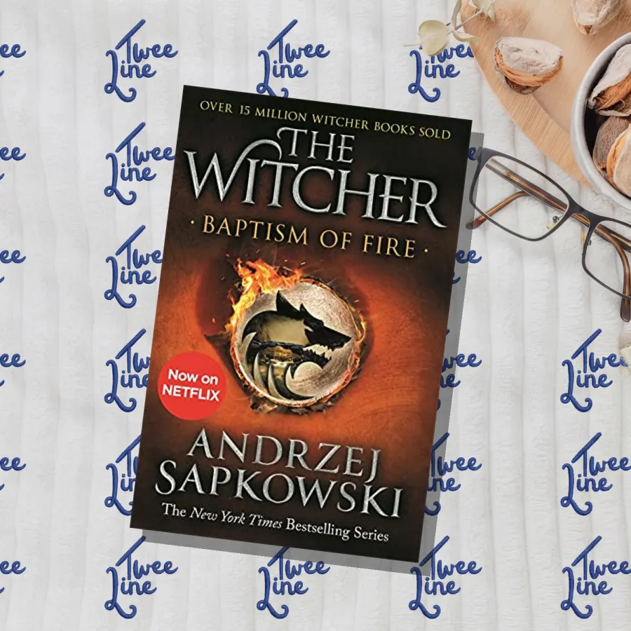 The Witcher - Baptism Of Fire by Andrzej Sapkowski, front cover