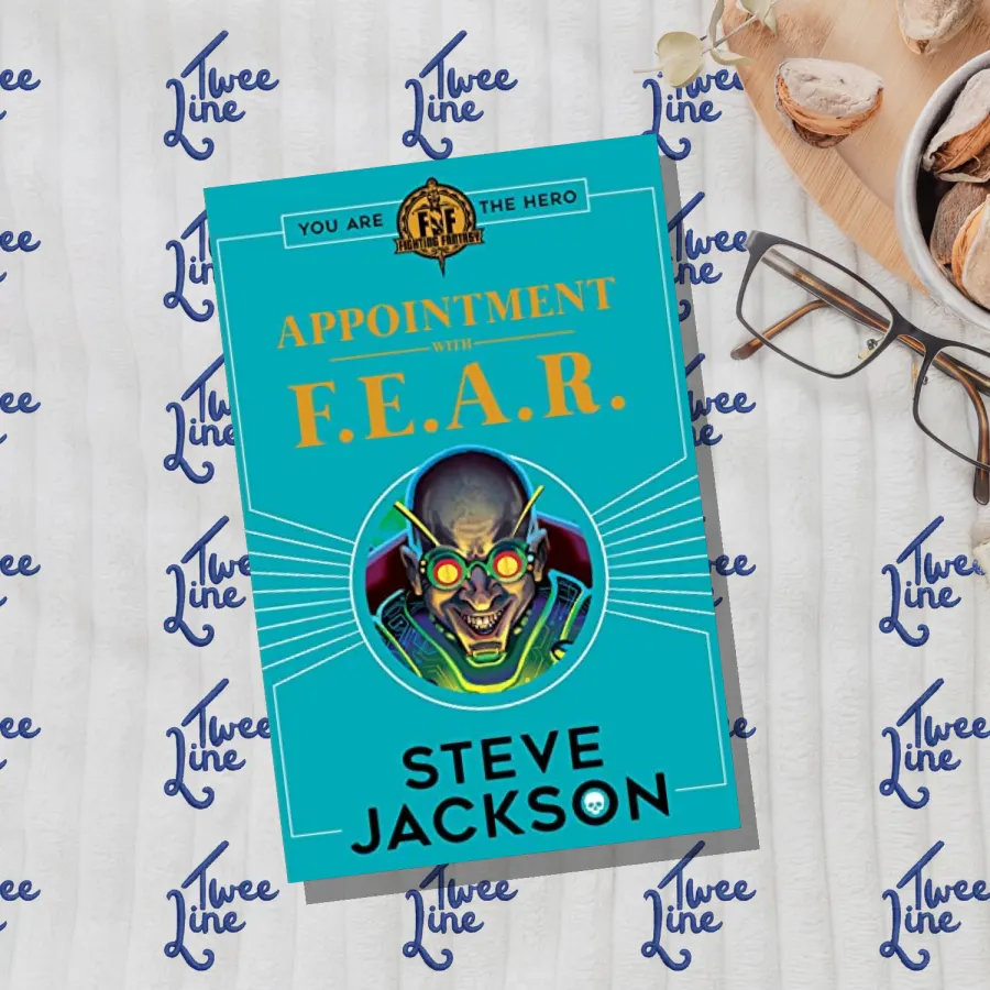 Book cover of Appointment with Fear by Steve Jackson