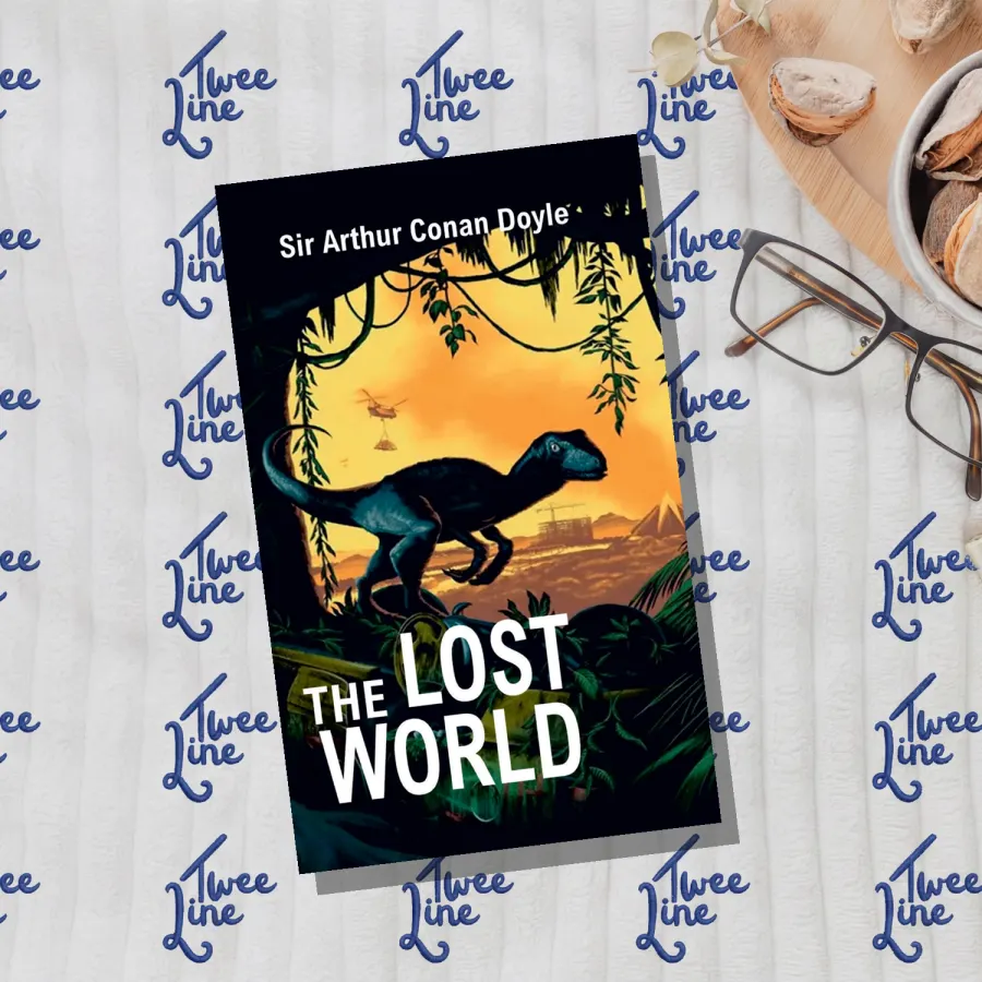 The Lost World by Arthur Conan Doyle, front cover