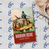 Robinson Crusoe by Daniel Defoe, front cover