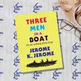 Three Men in a Boat by Jerome K. Jerome, front cover