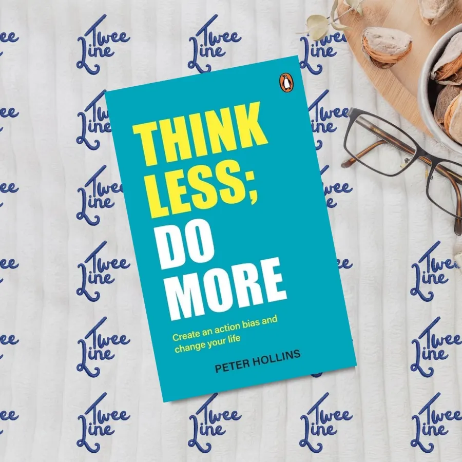 Think Less; Do More book cover by Peter Hollins
