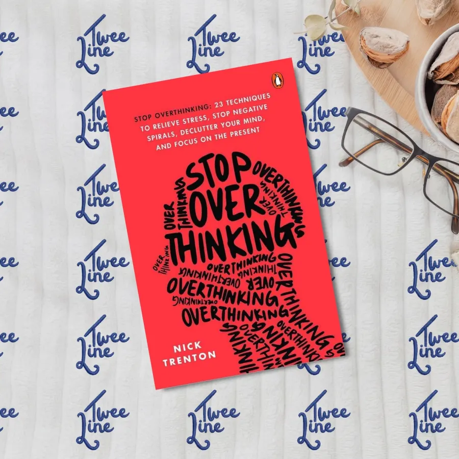Stop Overthinking book cover by Nick Trenton