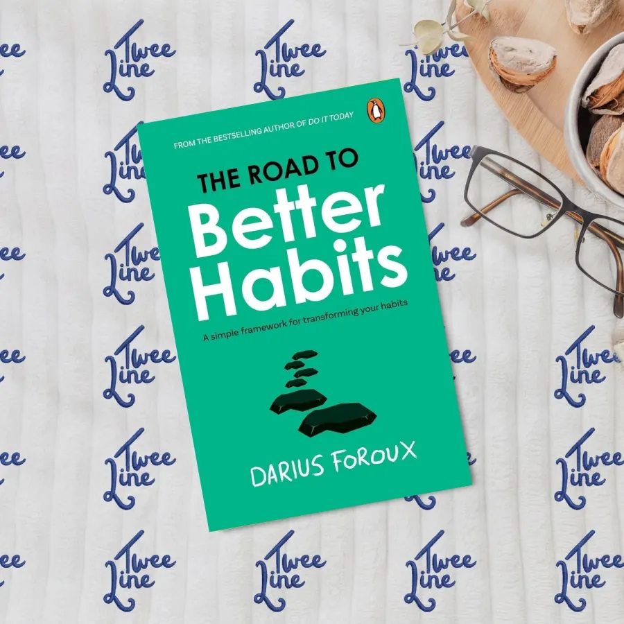 The Road To Better Habits book cover by Darius Foroux