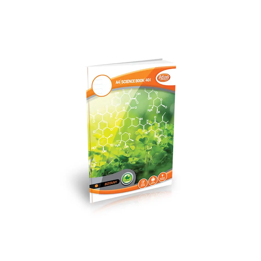 Atlas Book Science Botany 40Pgs
