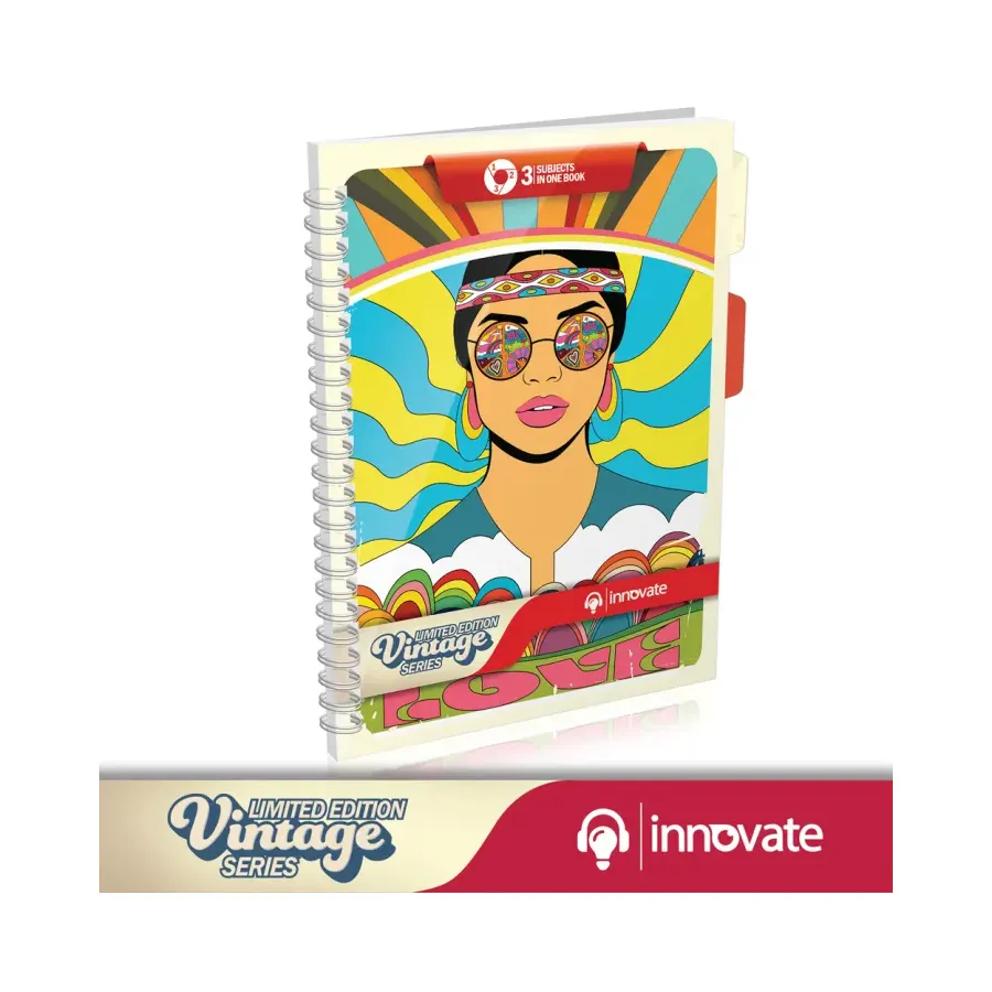 Innovate Book Divder CR Double Rule 240pg-0012