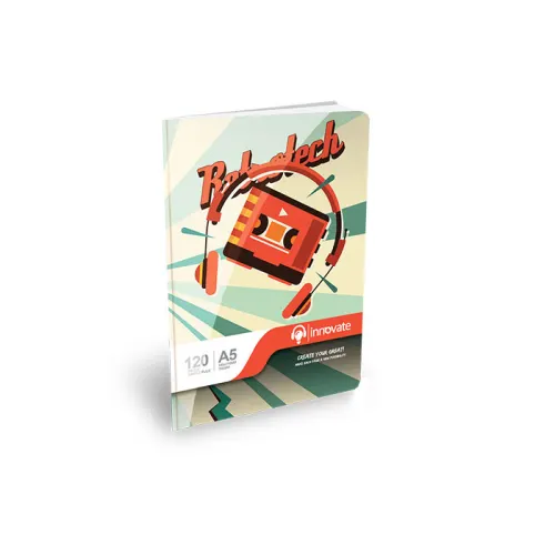 Innovate Book Exe Double Rule 120Pgs-0100