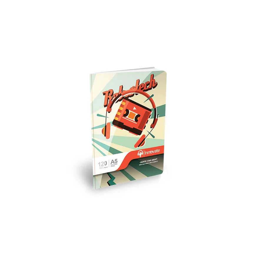 Innovate Book Exe Double Rule 120Pgs-0100