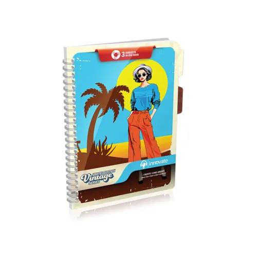 Innovate Book Spiral Exe Double Rule 120Pg-0060