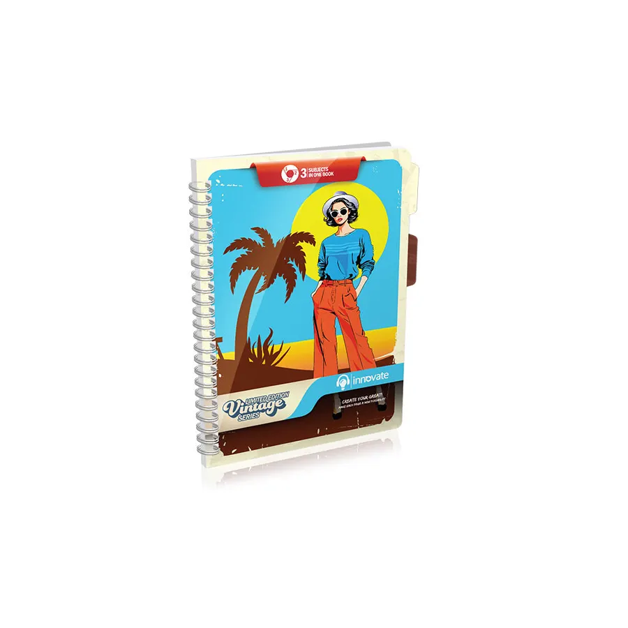 Innovate Book Spiral Exe Double Rule 120Pg-0060