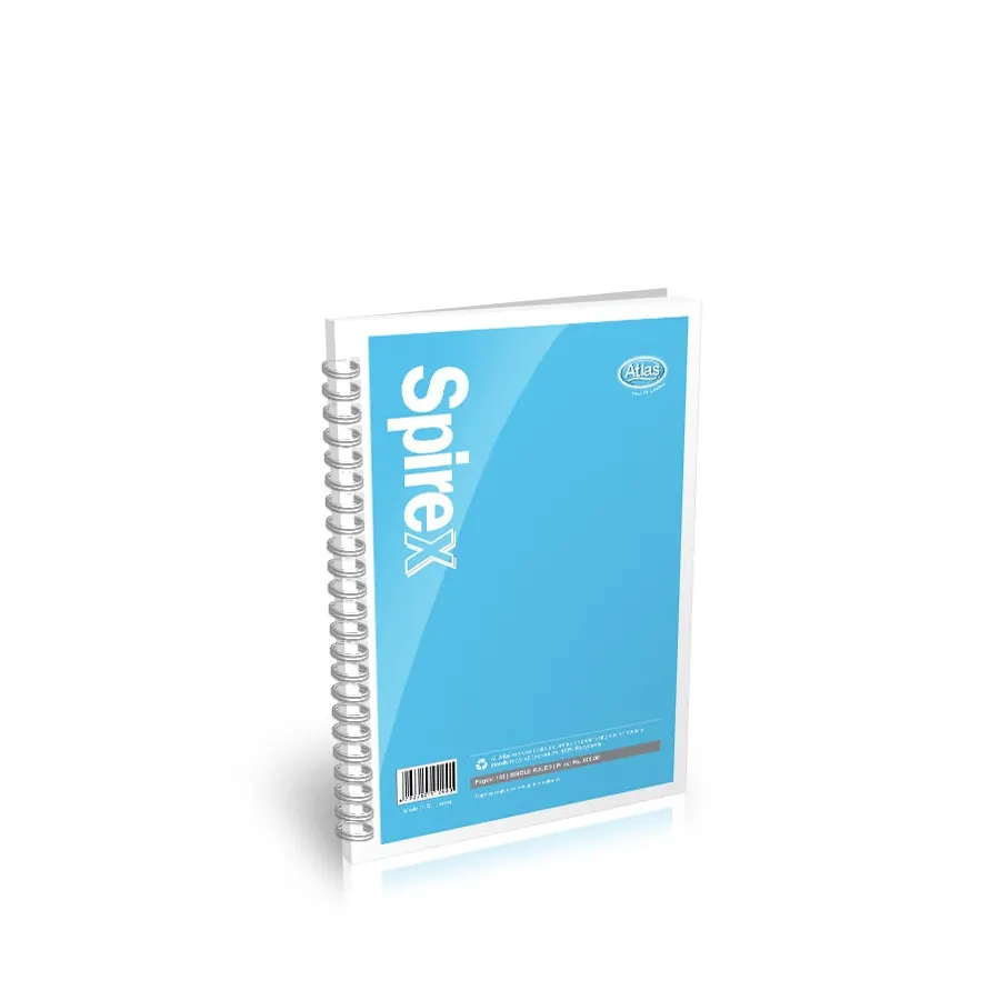 Atlas A5 Spiral Notebook 100pgs