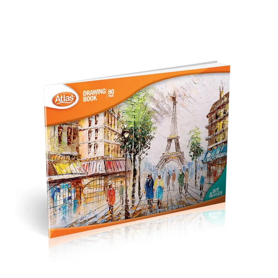 Atlas A4 Drawing Book Small 80Pgs