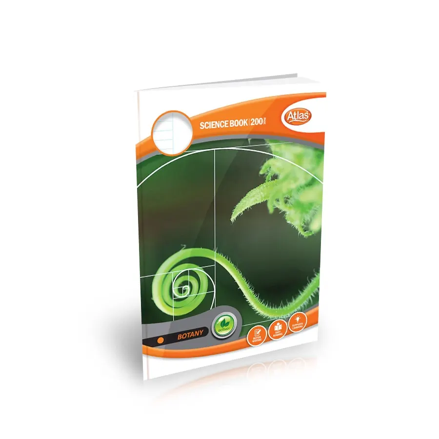Atlas A4 Science Book Botany 200Pgs