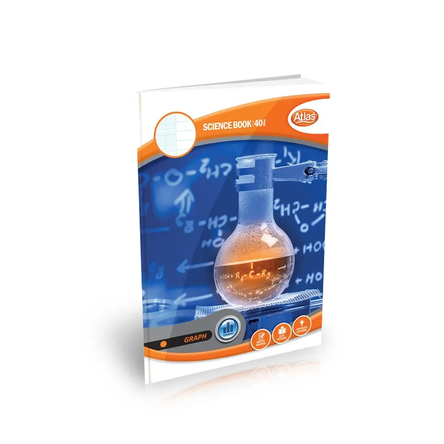 Atlas A4 Science Book Graph 40Pgs