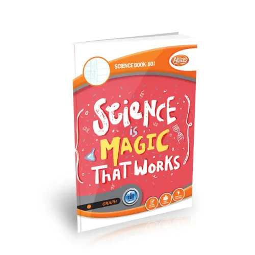 Atlas A4 Science Book Graph 80Pgs