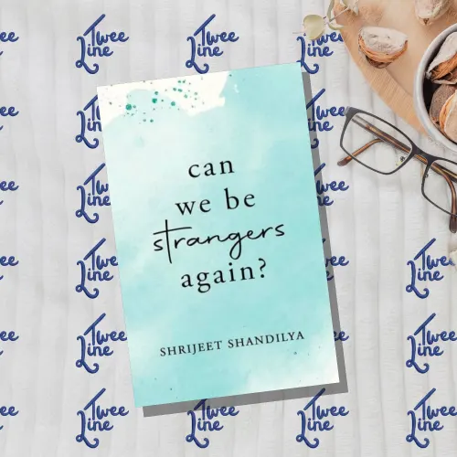 Cover of Can We Be Strangers Again? showing two silhouettes facing away from each other