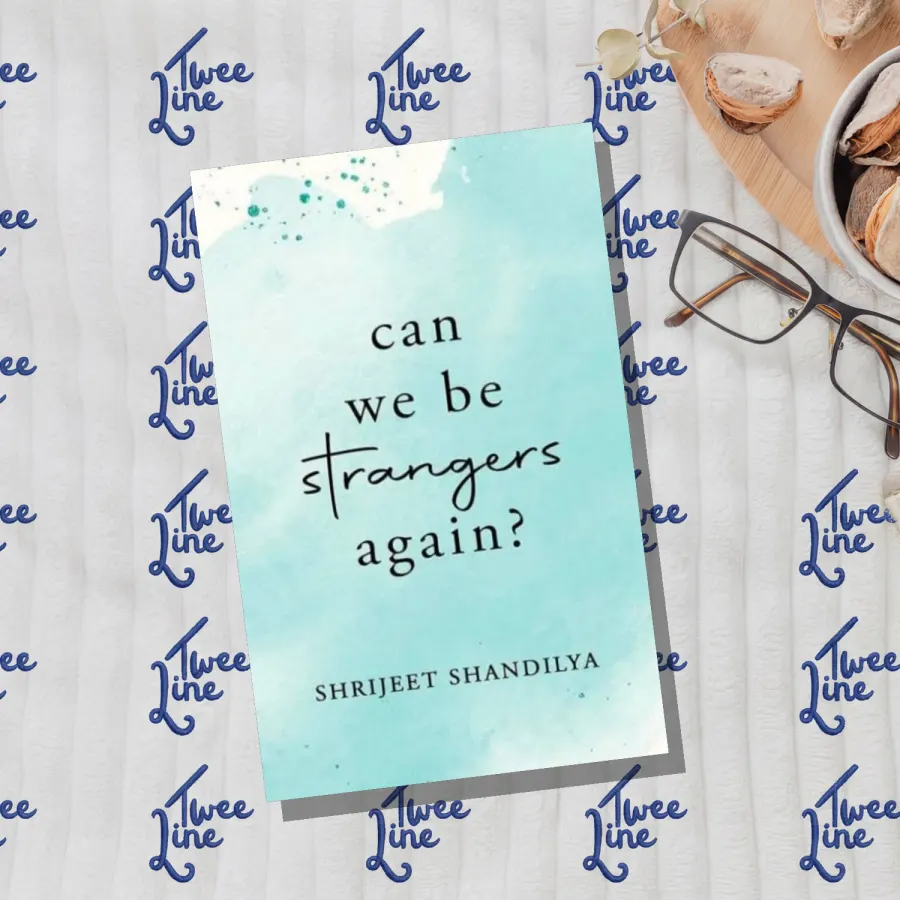 Cover of Can We Be Strangers Again? showing two silhouettes facing away from each other