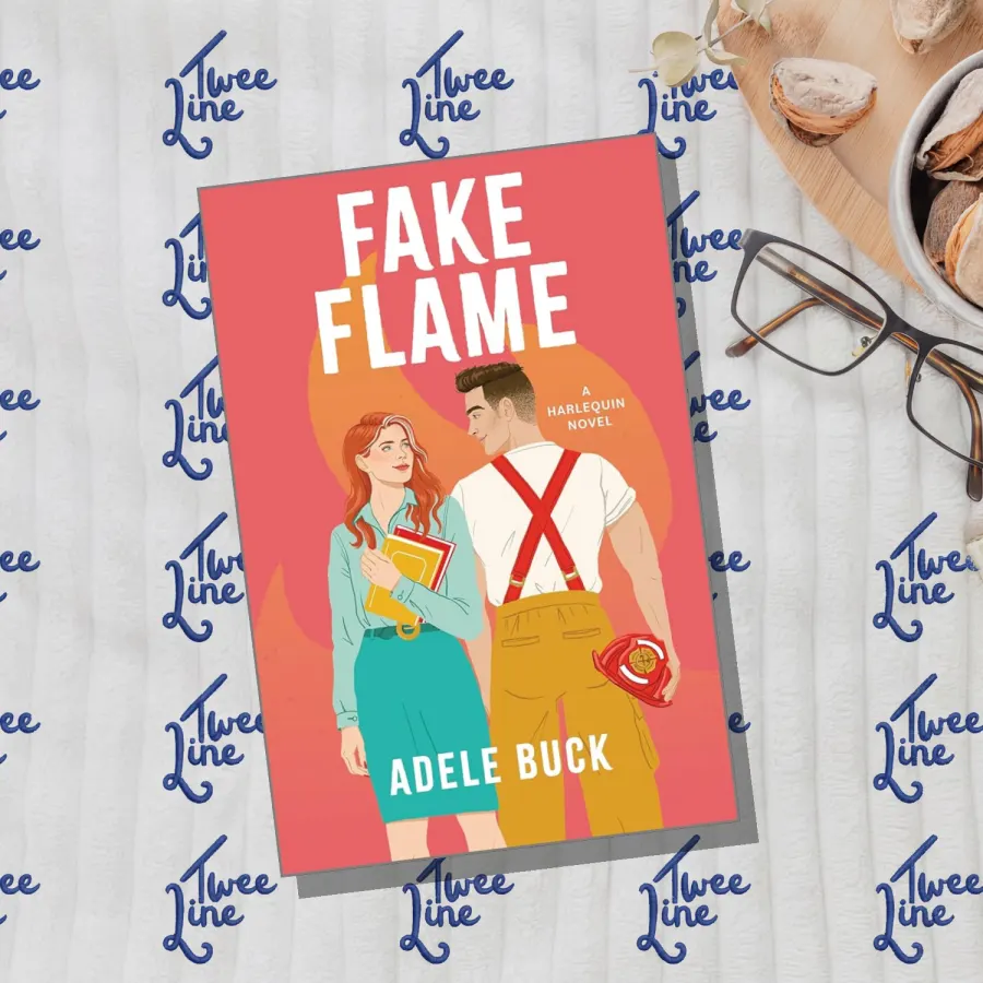 Fake Flame book cover by Adele Buck
